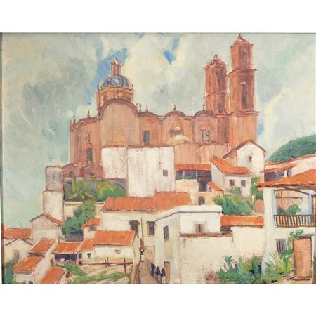 City Bellow The Cathedral