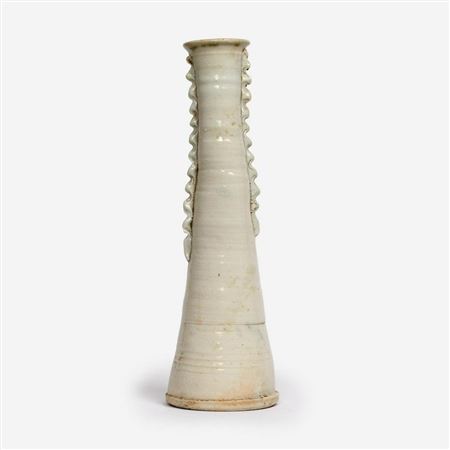 Tall Porcelain Tapered Vase