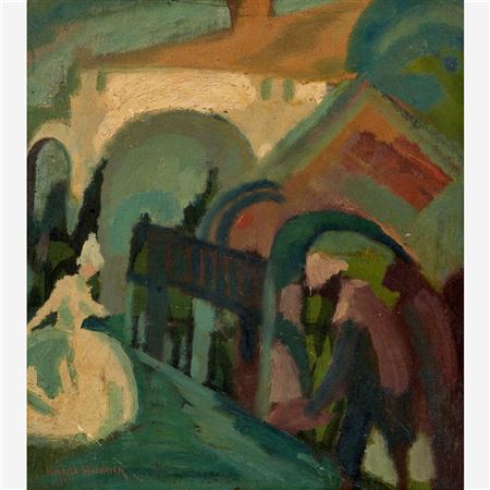 Untitled (French Quarter Costume Scene)
