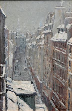 A street in Paris by Maria Pidelaserra Brias - Auction record, sale price, and art valuation. Compare with similar artists and explore comparable artworks.