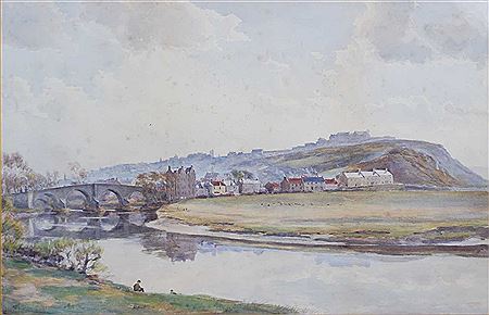 Stirling, the River Forth and the Old Bridge