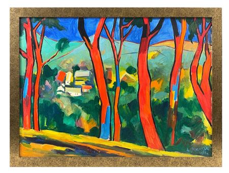 "RED TREES" (LENINGRAD)