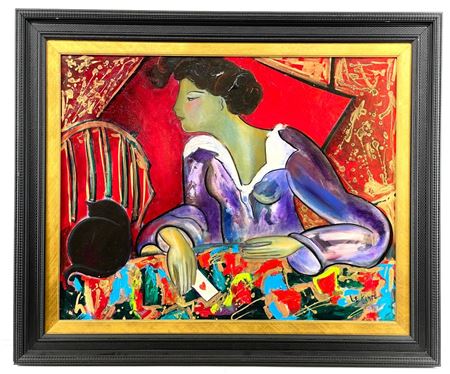 JANNE CLAIR by Linda Le Kinff - Auction record, sale price, and art valuation. Compare with similar artists and explore comparable artworks.