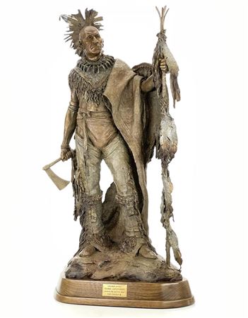 "KEOKUK, SAC & FOX CHIEF" (BODMER / CATLIN SERIES)