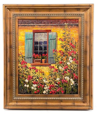 FLOWERS IN THE GARDEN