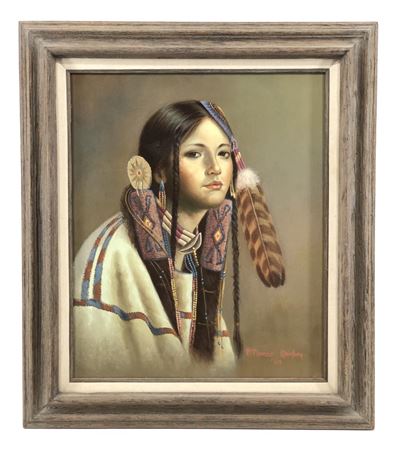 Portrait of a Native Woman