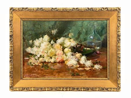 Sample artwork by Wilton Robert Lockwood (1861 - 1914), known for portrait and still life painting, glass design - View similar artists and auction records