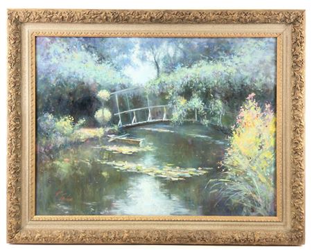 "The Wisteria Bridge" (Giverny, France)