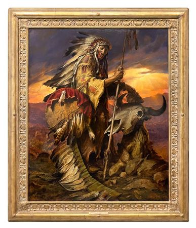 "SUMMONING THE BUFFALO SPIRIT"