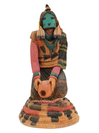 HOPI HANO MANA POLYCHROME KACHINA