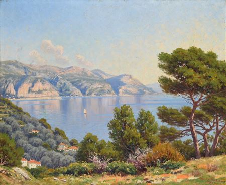 Seaside landscape, Saint-Jean-Cap-Ferrat