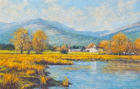 Sample artwork by John Staddon (Born 1946), known for painting - View similar artists and auction records