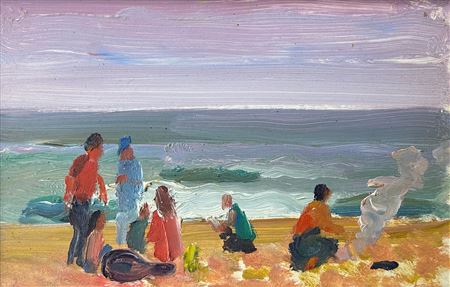 Figures on the Beach