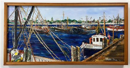 Provincetown Fleet by Brenda Silva - Auction record, sale price, and art valuation. Compare with similar artists and explore comparable artworks.