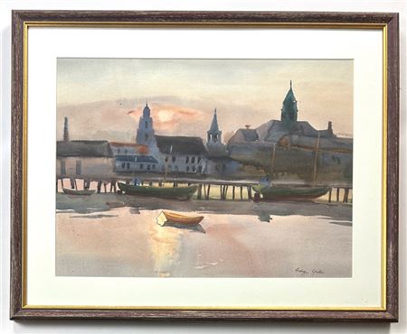 "Setting Sun-Provincetown, 1936"