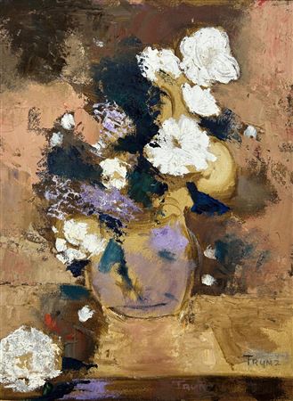 Sample artwork by Libbian Trynz (1904 - 2000), known for abstraction, figure - View similar artists and auction records