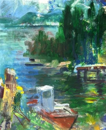 "Maine, Boat, Cove, 2008"