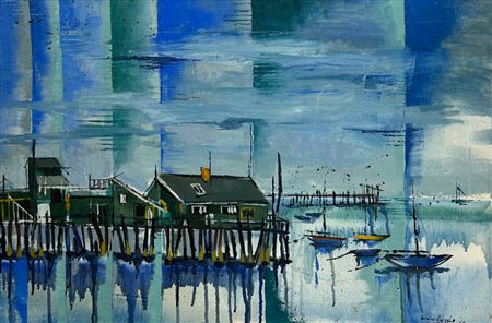 "Captain Jack's Wharf, 1960"