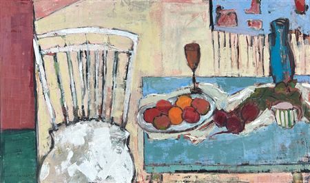 Table Still Life with Chair