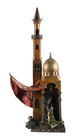 Call to Prayer, Bronze Lamp