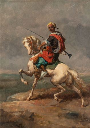 AN ARAB HORSEMAN