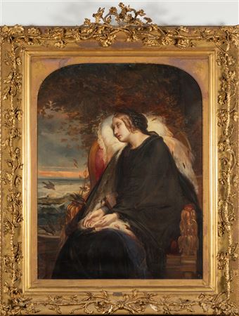 Portrait de Louise d'Orléans mourante, 1851
