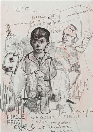 Die Portrait von Kafka