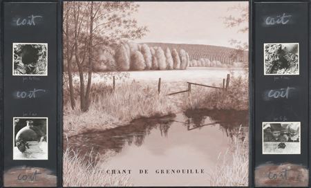 Chant de grenouille/Coit par la terre, par l'air, par l'eau par le feu by Jacques Lennep - Auction record, sale price, and art valuation. Compare with similar artists and explore comparable artworks.