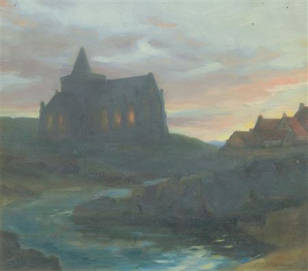 St Monans Kirk by David Prophet Ramsay - Auction record, sale price, and art valuation. Compare with similar artists and explore comparable artworks.