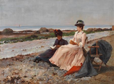 Elégantes sur la plage