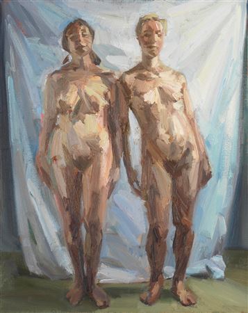 Two Standing Nudes