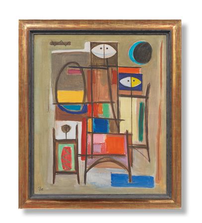 Sample artwork by Faik Hassan (1914 - 1992), known for painting - View similar artists and auction records