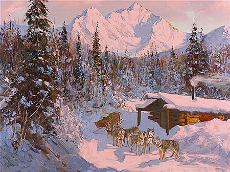 Alaskan Landscape by Ellen Henne Goodale - Auction record, sale price, and art valuation. Compare with similar artists and explore comparable artworks.