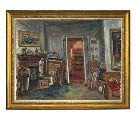 The artist's studio