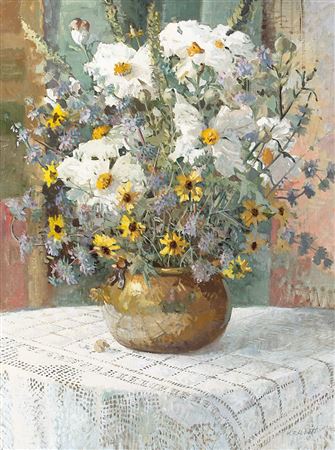 Matilija Poppies and Sage