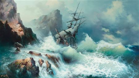 Beyond the quest by Eugene Garin - Auction record, sale price, and art valuation. Compare with similar artists and explore comparable artworks.