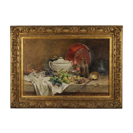 Nature morte au raisin
