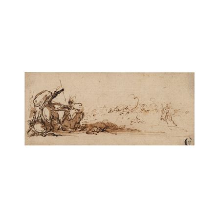 Scène de bataille by Jacques Callot - Auction record, sale price, and art valuation. Compare with similar artists and explore comparable artworks.