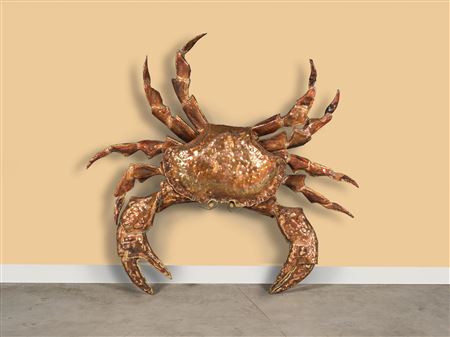 Sculpture murale "Crabe" by Jacques Duval-Brasseur - Auction record, sale price, and art valuation. Compare with similar artists and explore comparable artworks.