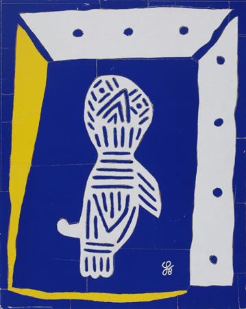 “Skotøjsæske Mosaik - Fugl”
