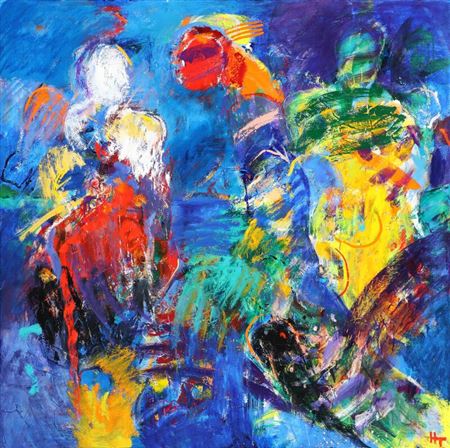 Composition by Hans Tyrrestrup - Auction record, sale price, and art valuation. Compare with similar artists and explore comparable artworks.