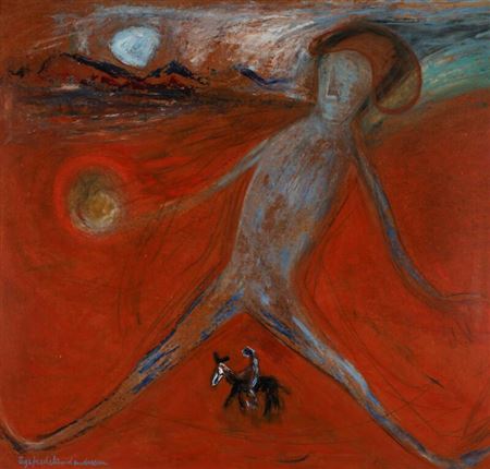Landscape with figures.