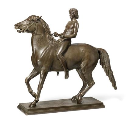 “Yngling til hest”. Youngster on horseback by Vilhelm Christian Gottlieb Bissen - Auction record, sale price, and art valuation. Compare with similar artists and explore comparable artworks.