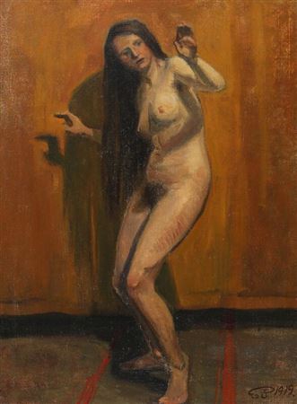 Sample artwork by Elias Petersen (1859 - 1950), known for painting - View similar artists and auction records