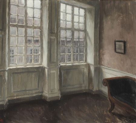 Sunlit interior from Gothersgade 8, Copenhagen.