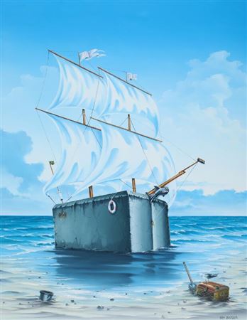 “For fulde sejl”.