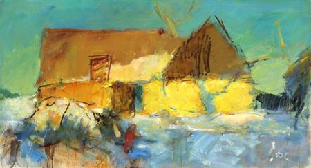 Bognemark, Bornholm, 1955