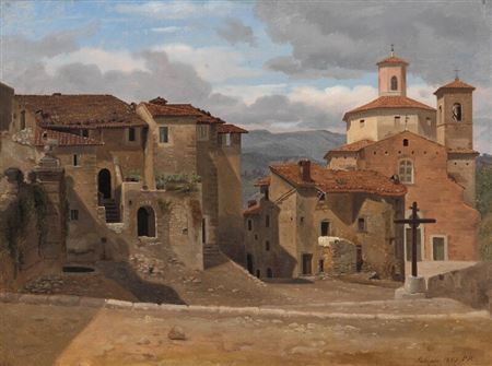 View from Subiaco, Italy