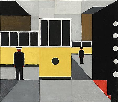 Streetcars, 1950s by Albert Mertz - Auction record, sale price, and art valuation. Compare with similar artists and explore comparable artworks.