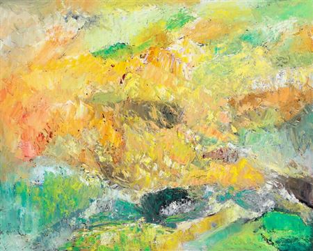 Sample artwork by Jorgen Baek (Born 1938), known for painting - View similar artists and auction records